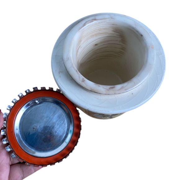 Vintage Simplex France Stoneware Crock with Lid – Classic French Kitchenware(SS) - Picture 9 of 15